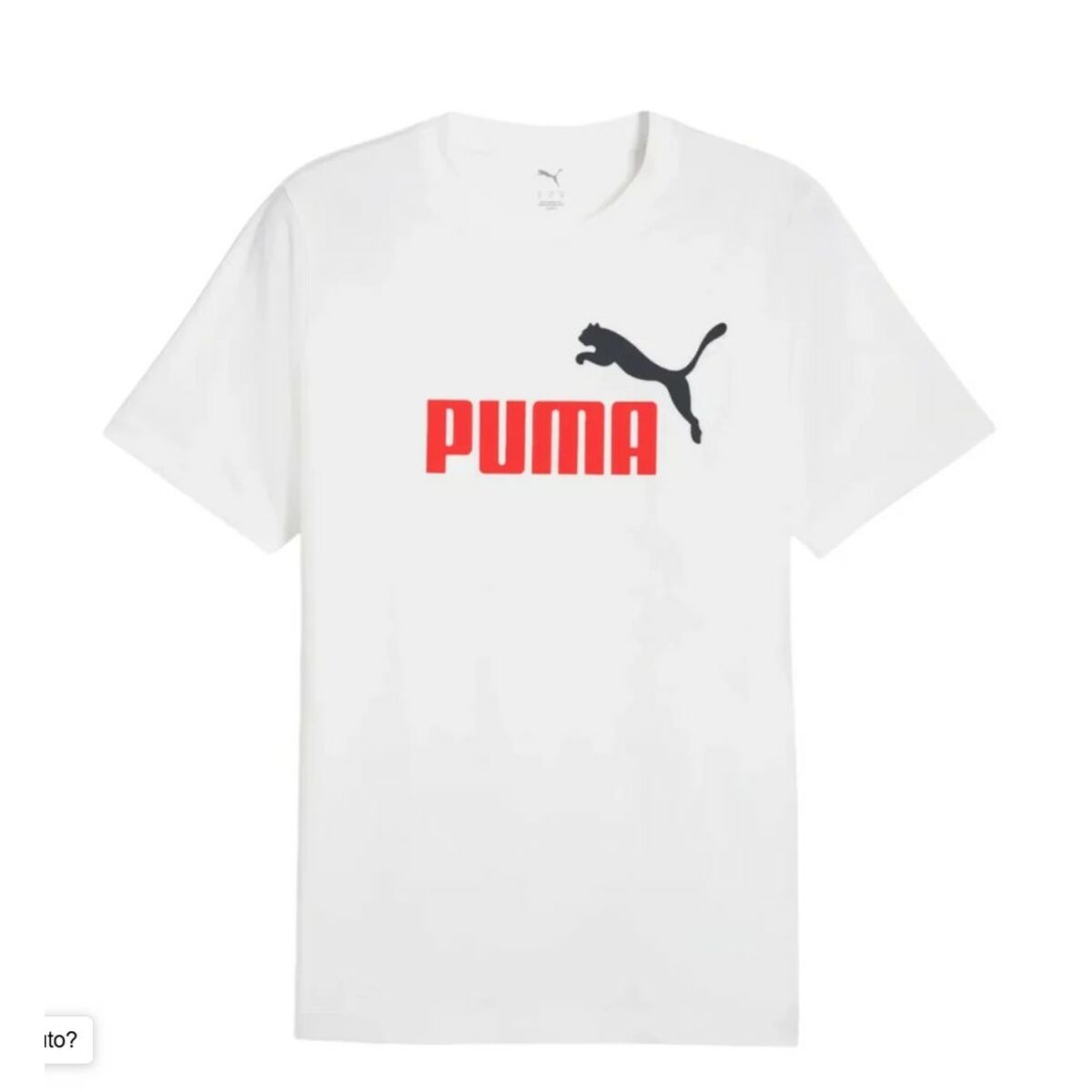 Men’s Short Sleeve T-Shirt Puma White