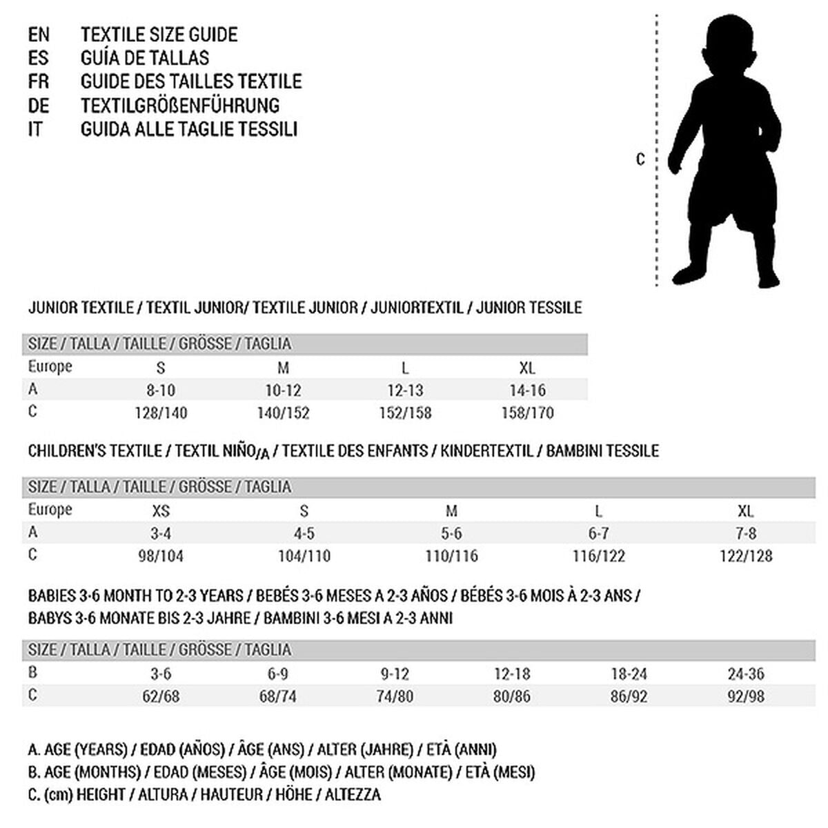 Child's Short Sleeve T-Shirt Nike Air White