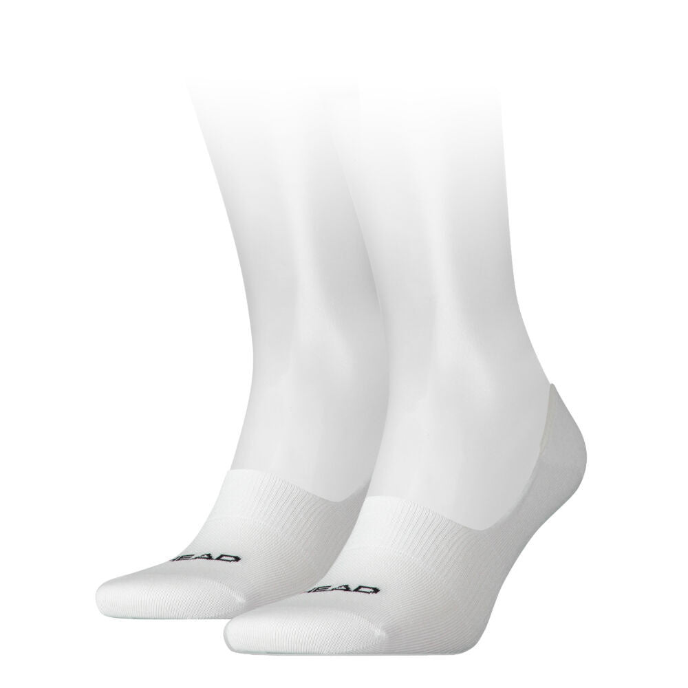 Head footie unisex breathable socks 2pair/pack - cotton socks - white - 35-38