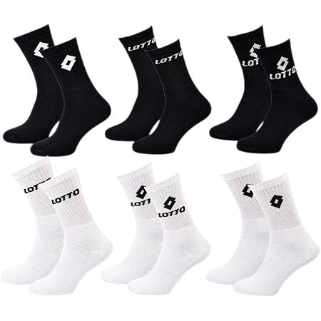Lotto sports socks - 3 pairs/pack - white - 39-42