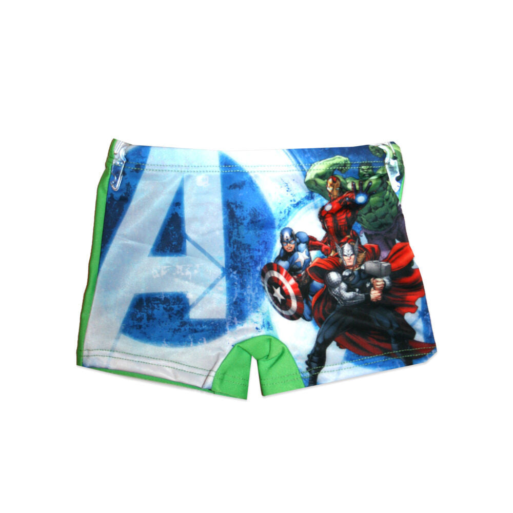 Avengers swim boxers for boys - green - 98
