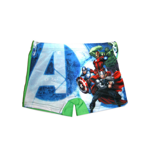 Avengers swim boxers for boys - green - 98