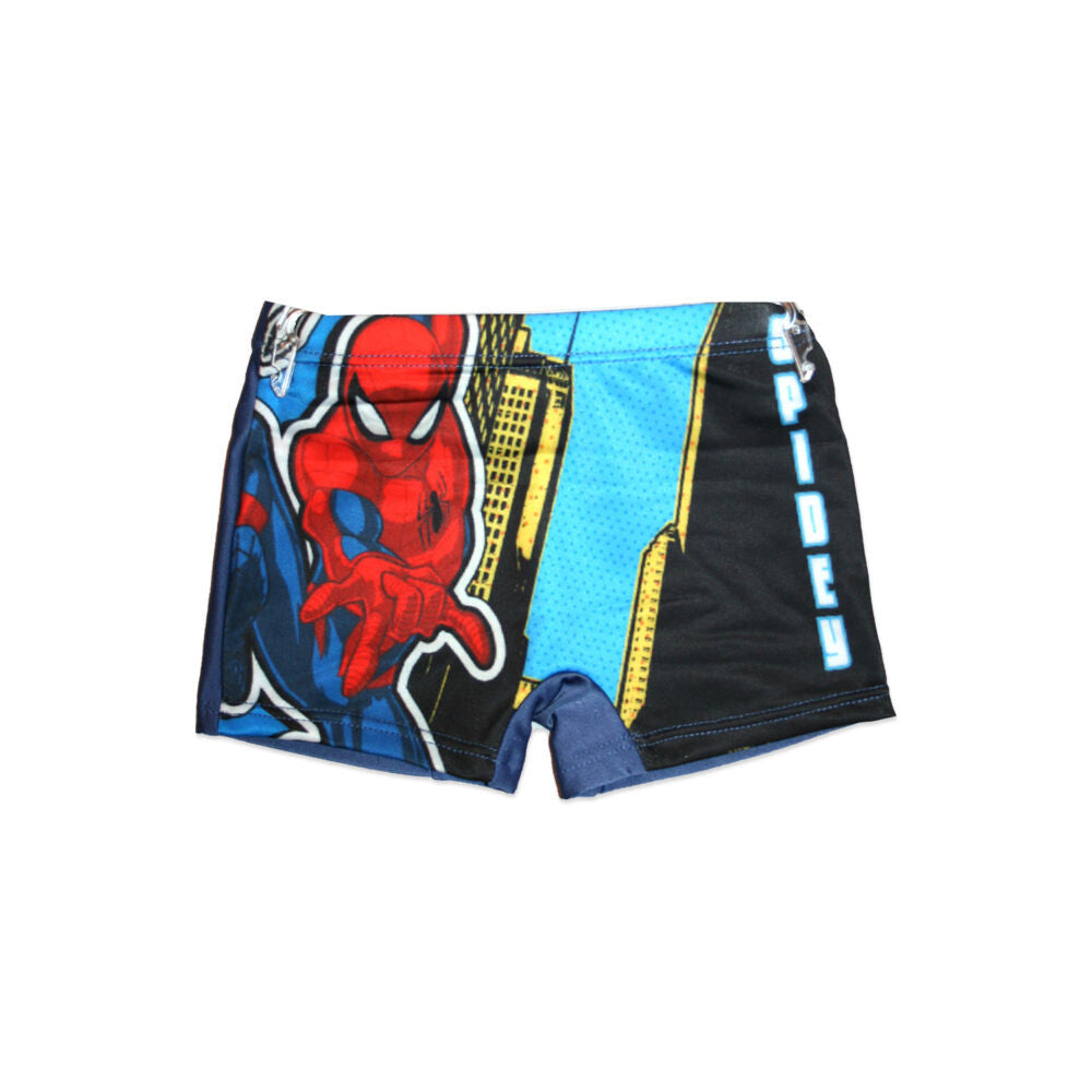 Spiderman swim boxers for boys - dark blue - 104